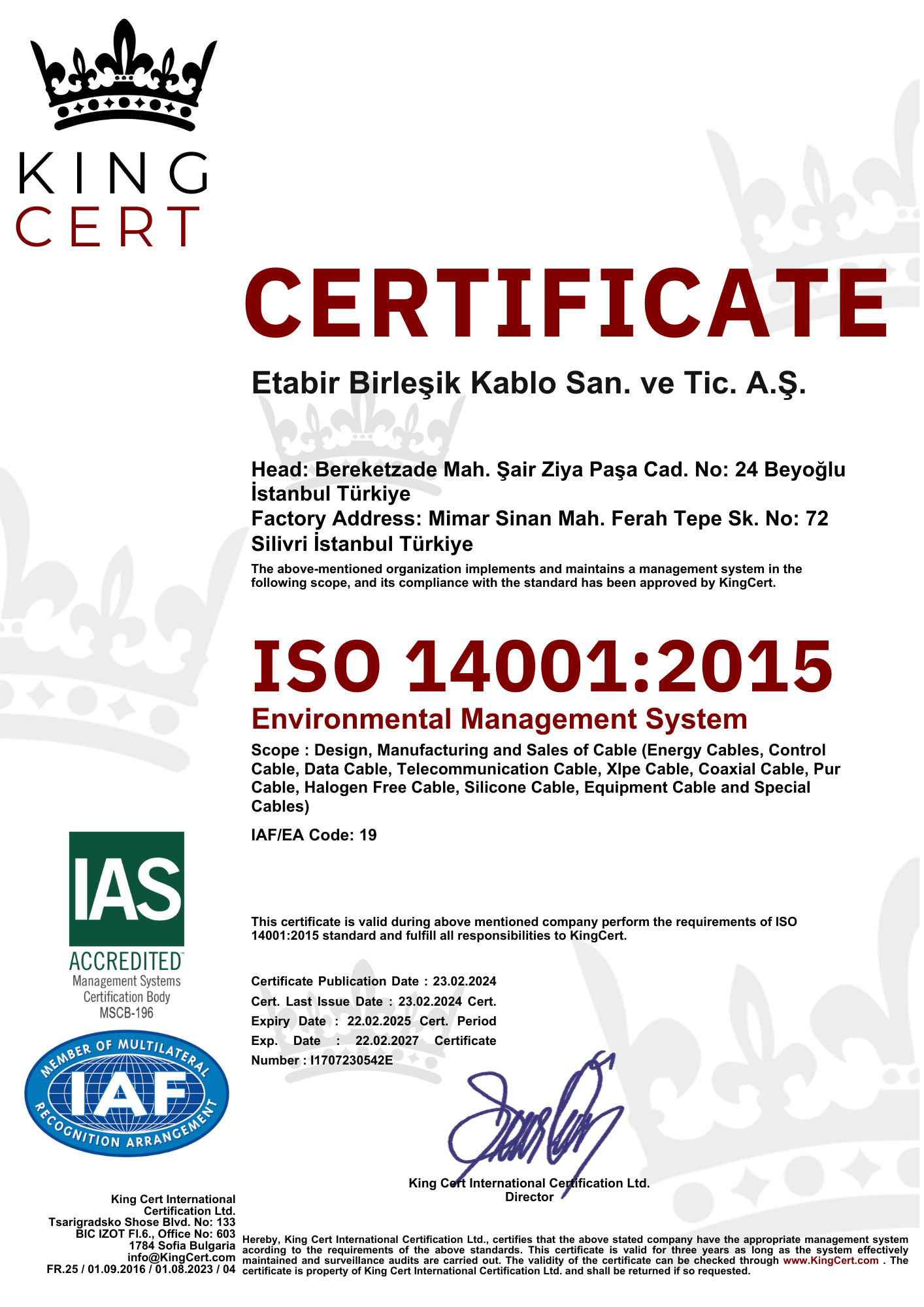 ISO 14001:2015