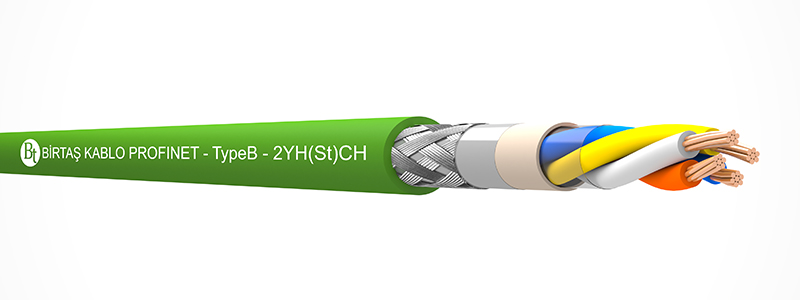 PROFINET Type B Cable – 2YH(St)CH - Birtaş Kablo